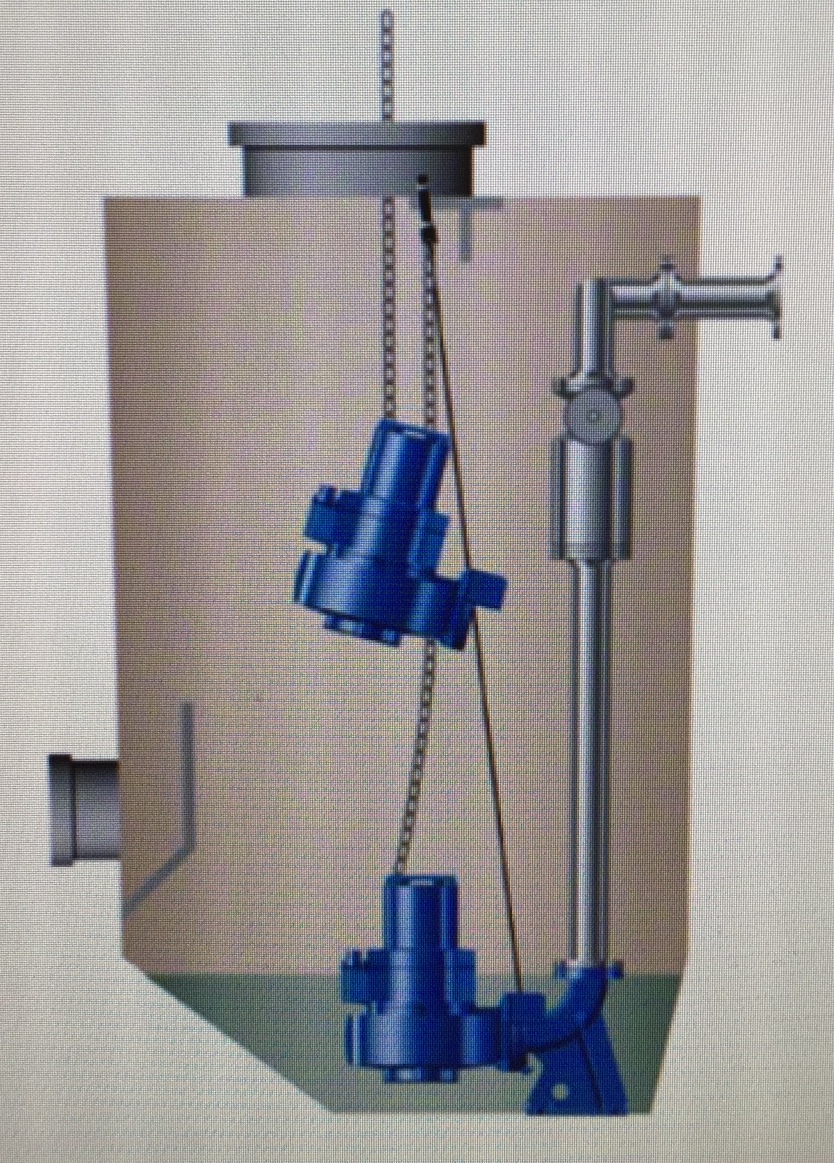Galerie - Sanierung der Abwasserpumpe - Glücksbringer